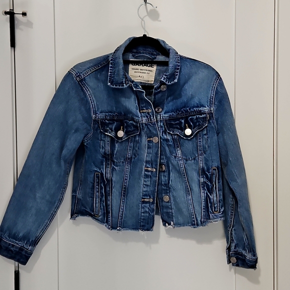 Adorable Garage jean jacket size s - Picture 2 of 3